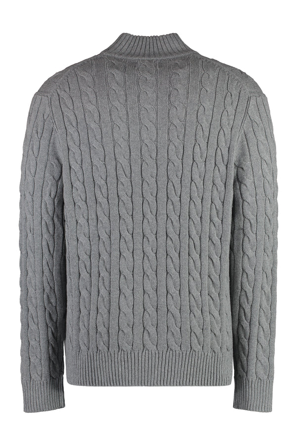 Cotton turtleneck sweater-1